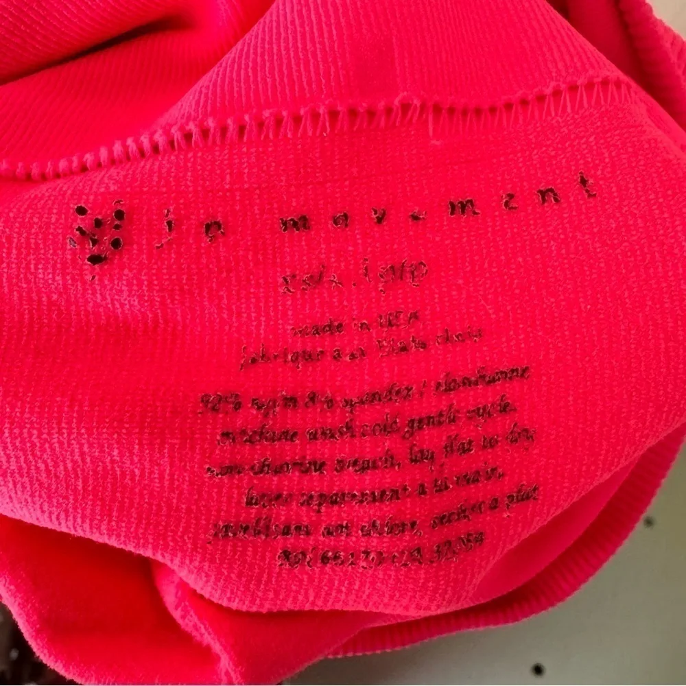 Free People Movement Pink High Rise Good Karma Leggings Size XS/S